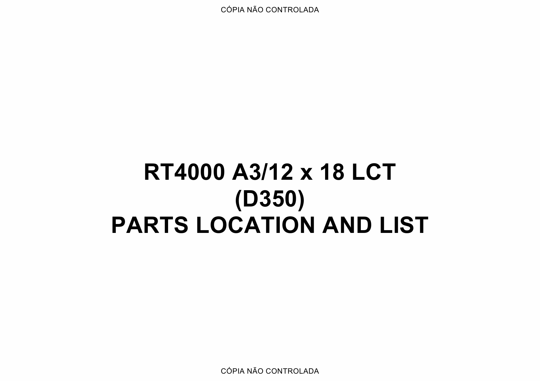 RICOH Options D350 RT4000-A3 Parts Catalog PDF download-1